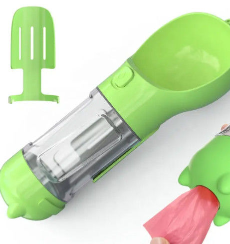 Dispensador portátil al aire libre de la botella de agua del perro de la prueba del escape del dispensador de la botella de agua del perro